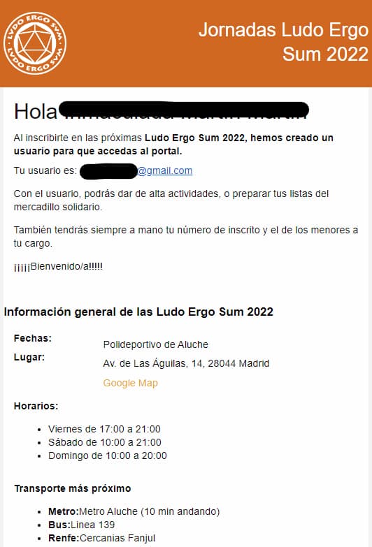 Correo de confirmación